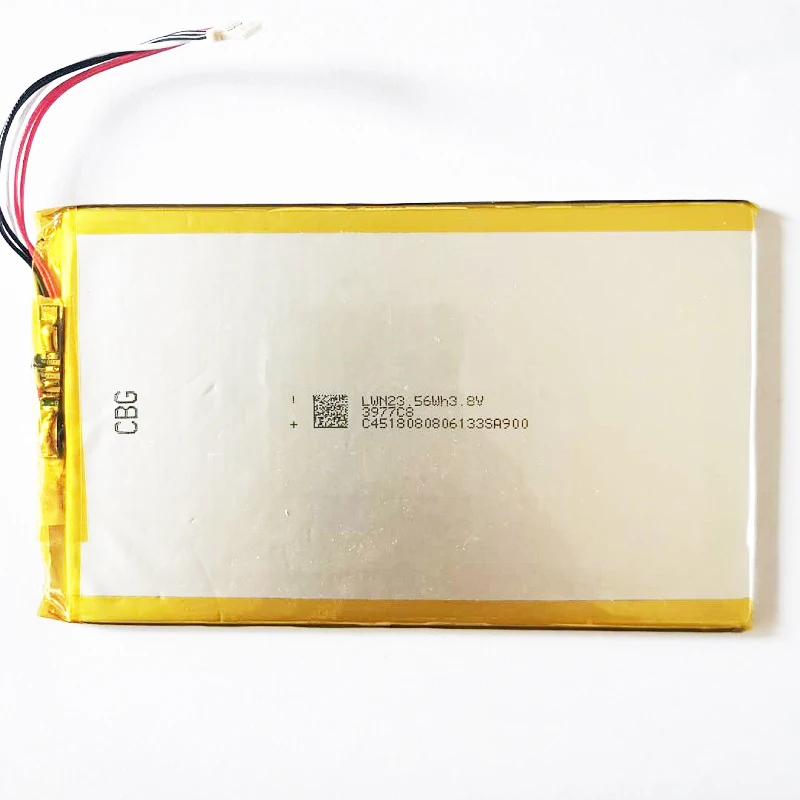 Сменный аккумулятор 3 8 В 5500Wh для Jumper Ezpad mini планшетных ПК с 5 проводами разъемом +