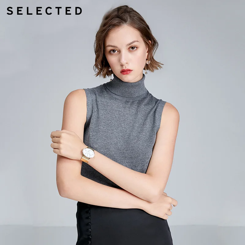 

Winter Silk Linen Blended Turtleneck Women Sweater |419324506