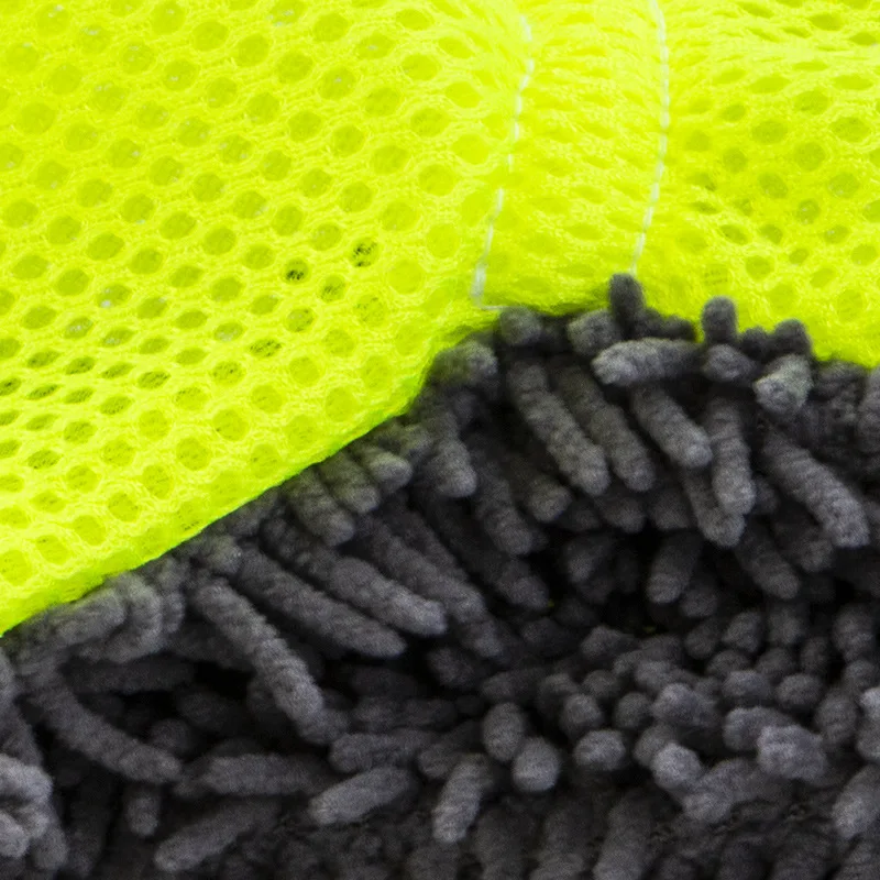 

5 Finger Soft Car Washing Gloves Double-Sided Cleaning Brush For Car And Motorbike Washing Drying Towels Car Styling