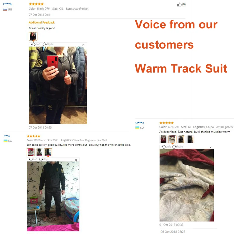 

Winter Inner Fleece Hoodies Men Casual Zipper Hooded Warm Sweatshirts Thicken Tracksuit 2PC Jacket+Pant Men Thick Sporting Suits