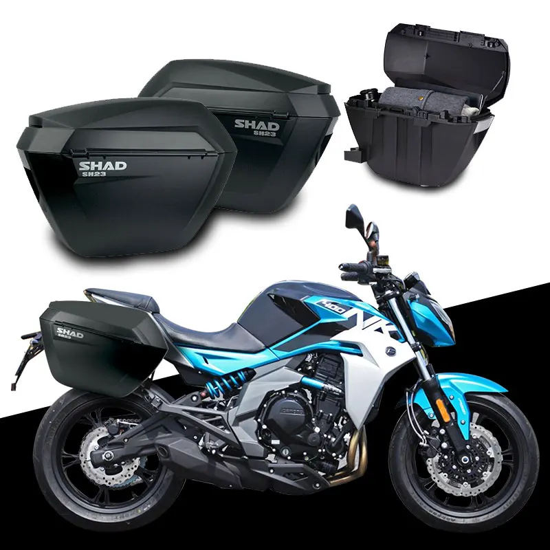 Для CFMOTO 400NK 650NK NK400 NK650 Шад SH23 сбоку коробок + набор для мотоцикла Чемодан