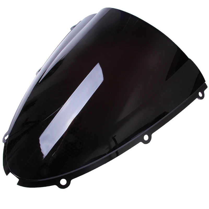 Автомобильное ветровое стекло POSSBAY с двойным пузырьком для мотоцикла тёмный дым