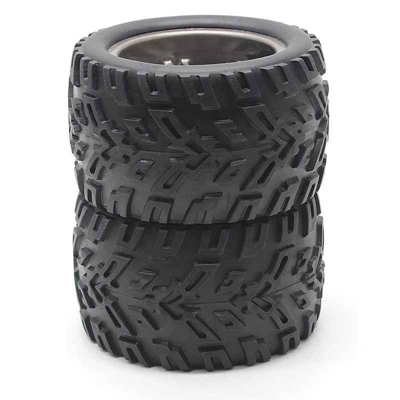 RC Car Wheel Rubber Tires Tyres 16-ZJ01 for 1:12 Scale Off-Road 9122 9123 Hosim Rc | Игрушки и хобби