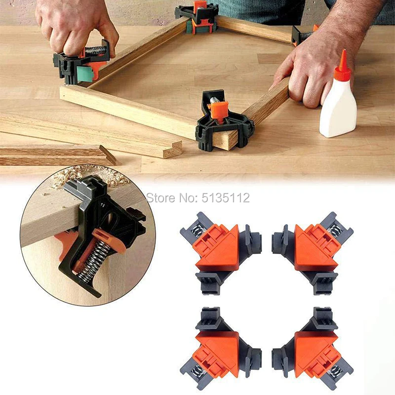 4 предмета в комплекте с прямым углом 90 градусов зажим крепежные зажимы картинной