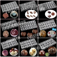polycarbonate chocolate mold baking confectionery tools for cake decoration pastry baking chocolate candy mold bakeware pan