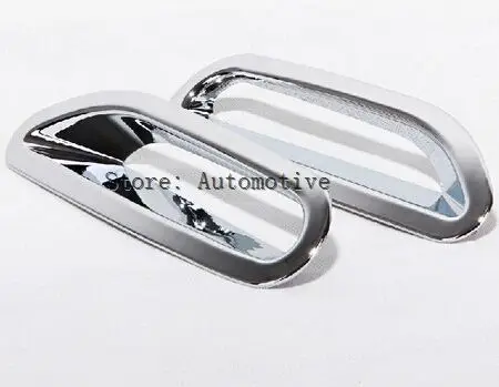 2Pcs Chrome Rear fog lamp shade Trim For Nissan X-trail 2014 2015 | Автомобили и мотоциклы