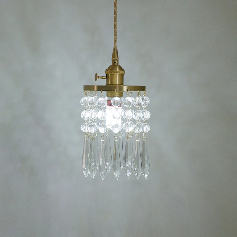 Полностью медная односторонняя люстра французская Роскошная современная