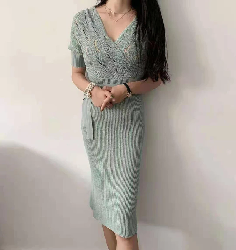 

Женское облегающее платье, винтажное вечернее платье оверсайз с коротким рукавом, Пляжное трикотажное платье макси, на лето