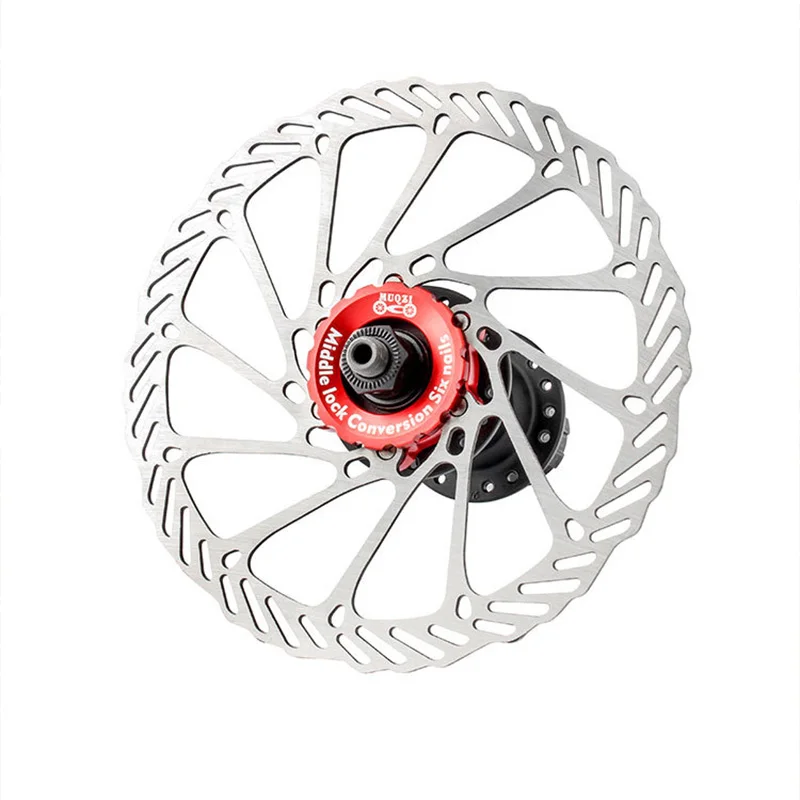 

Mountain Bicycle Centerlock To 6-Hole Adapter Bike Accessories Hub Center Lock Conversion 6 Bolt Disc Brake Rotor