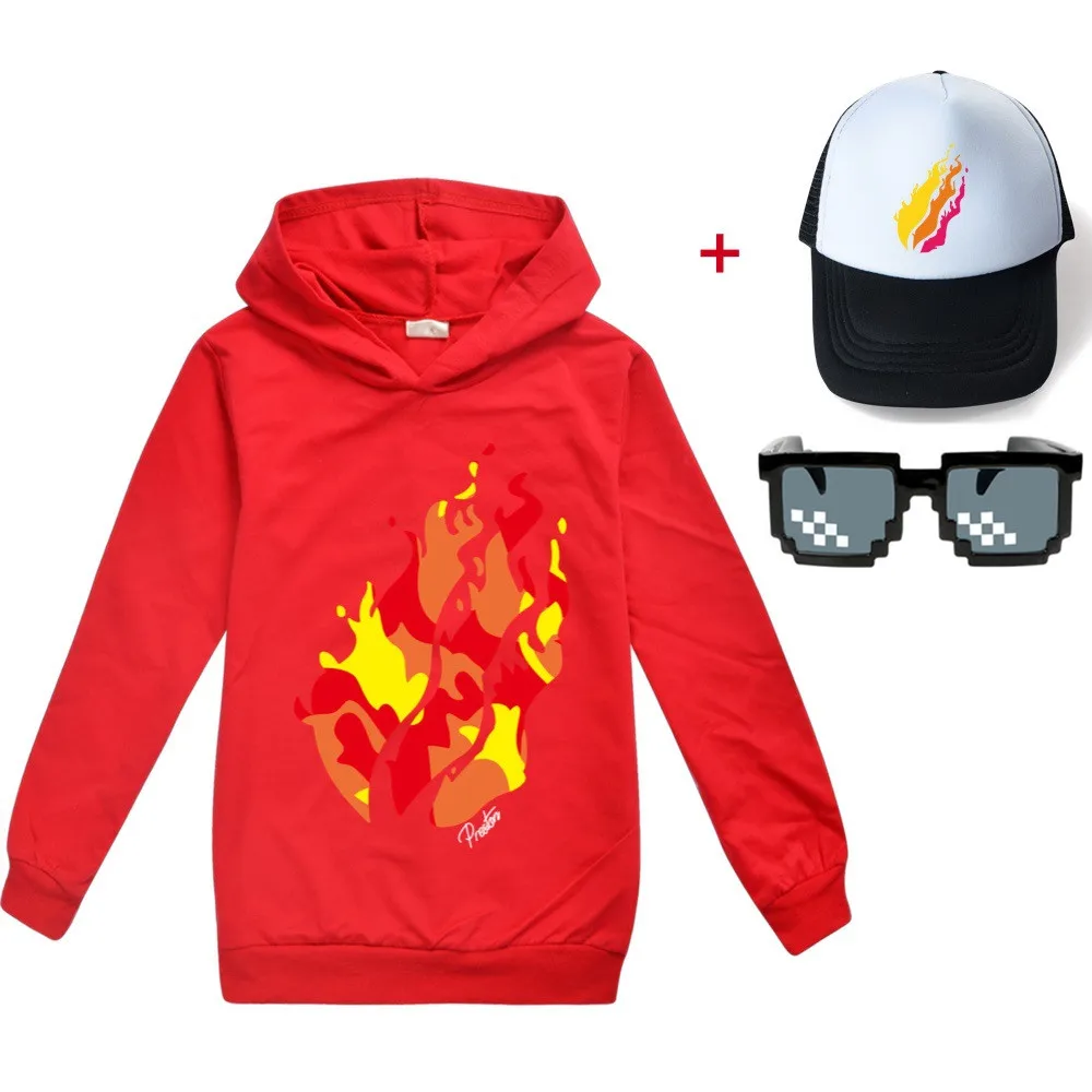 Новый 2021 подростков PRESTONPLAYZ крутые футболки для девочек и мальчиков Престон Playz