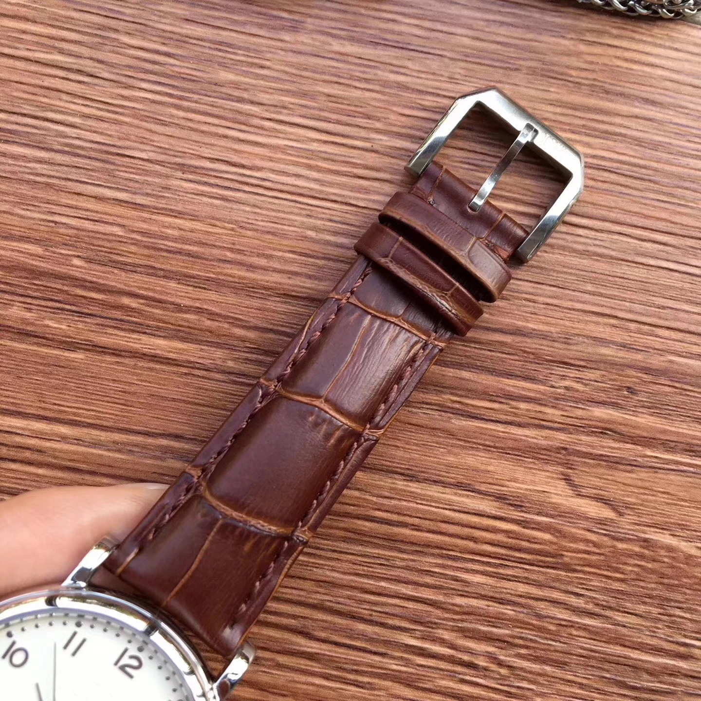 

Classic New Automatic Mechanical Men Watches Stainless Steel Sapphire Silver Rose Gold Rome Leather Black Brown Watch 40mm