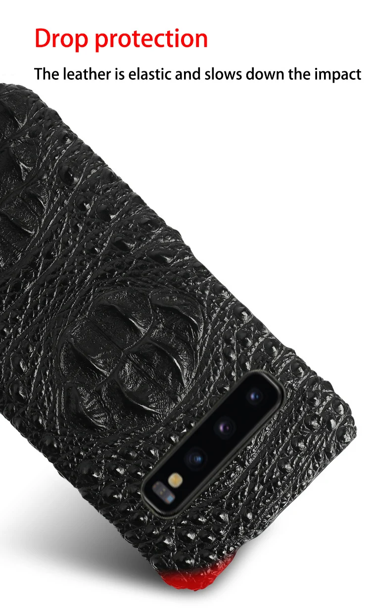 Чехол для телефона для samsung Galaxy S7 край S8 S9 S10 Plus Note 9 8 10 A20 A30 A40 A50 A70 головы крокодила чехол для A5 A7 A8 J5 J7