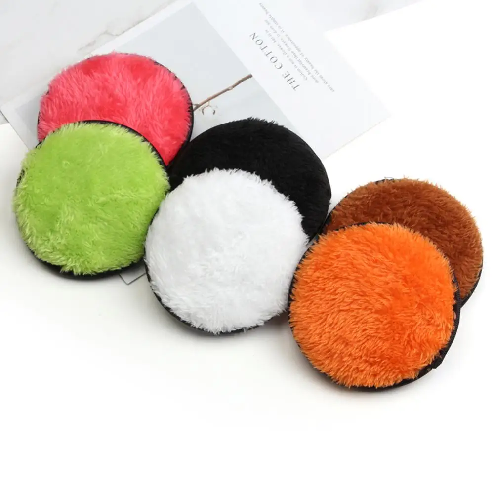 2 шт макияж спонж для снятия красоты круглый пудра лица чистый мягкий хлопковый