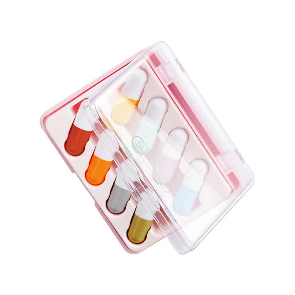 

Бархатная цилиндрическая помада, 8 цветов, мини-помада конфетного цвета, матовая бархатная помада, подарочный набор для макияжа с распущенн...