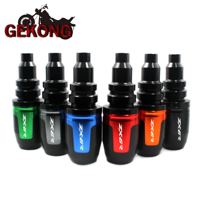 

For KAWASAKI ZX-6R ZX6R ZX-10R falling protection frame slider fairing guard anti crash pad protector