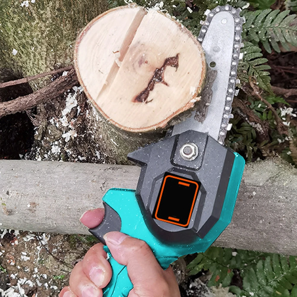 

Electric Chainsaw Handheld Cordless Chainsaw Adjustable Speed 24V With Rechargeable Battery Charger For Wood European Standard