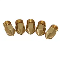 100pcs Original 0.4mm Copper M6 Thread Extruder Nozzle For Ender-3 CR-10 V2 CR-10S Pro Ender-5 CP-01 CREATITY 3D Printer parts