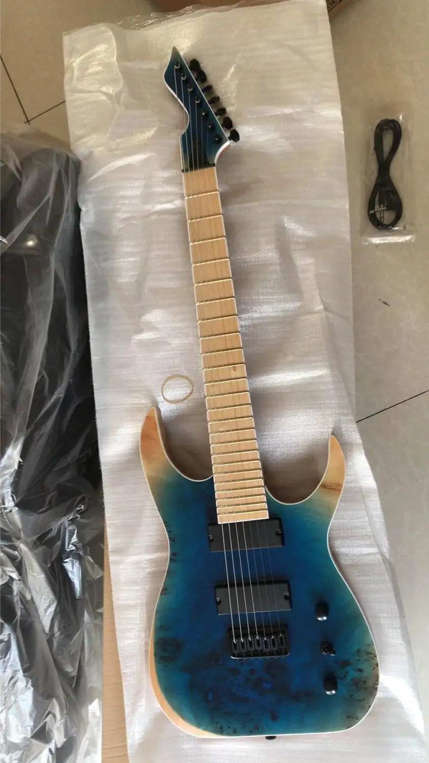 Оптовая продажа гитар Новое поступление 7 струн электрическая гитара цельный