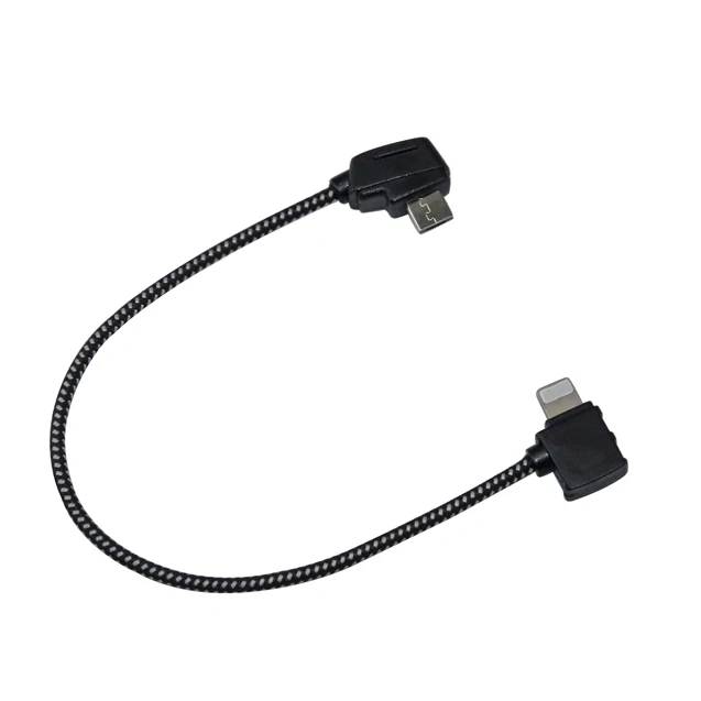 Адаптер контроллера Micro-USB обратный порт type-C кабель для передачи данных OTG разъем для DJI Mavic Pro Air 2 Zoom Mavic Mini - Цвет: for IOS 20.7cm