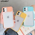 Защитный прозрачный чехол для телефона с камерой для iphone 13, 12, Mini 11 Pro, XS Max, XR, X, 7, 8, 6, 6S Plus, SE 2020, силиконовый чехол-накладка