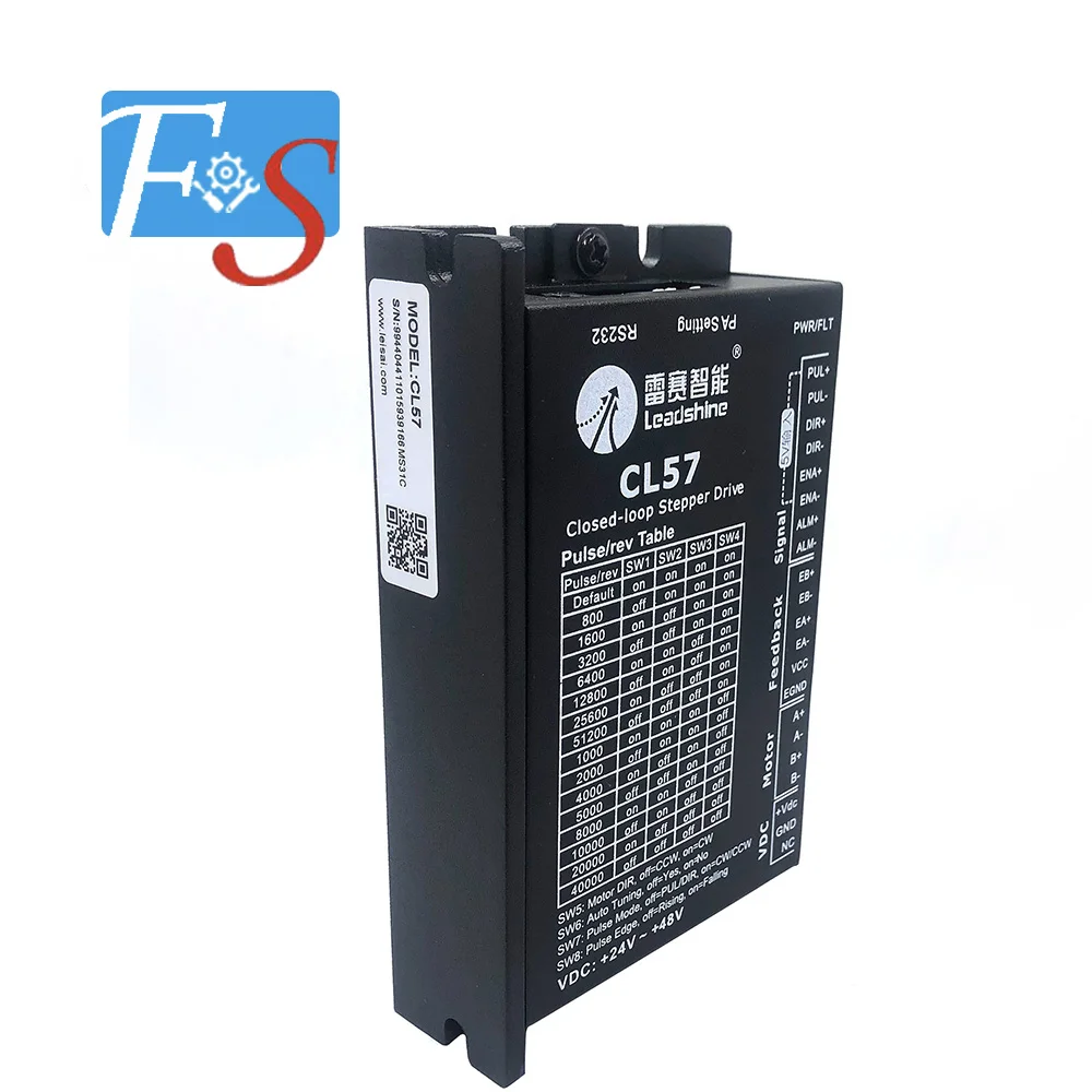 ЧПУ Leadshine 2 Фаза 2.6N.m замкнутый шлейф шаговый двигатель 57CME26 + CL57losed петля