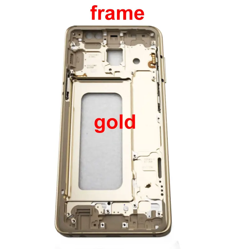 Для Samsung Galaxy A8 2018 + plus SM A730F A730 средняя пластина рамка Корпус стекло крышка