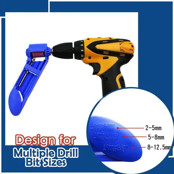 

Instant Drill Bits Handy Sharpener for Sharpen And Polish Drill Bits Portable AC889