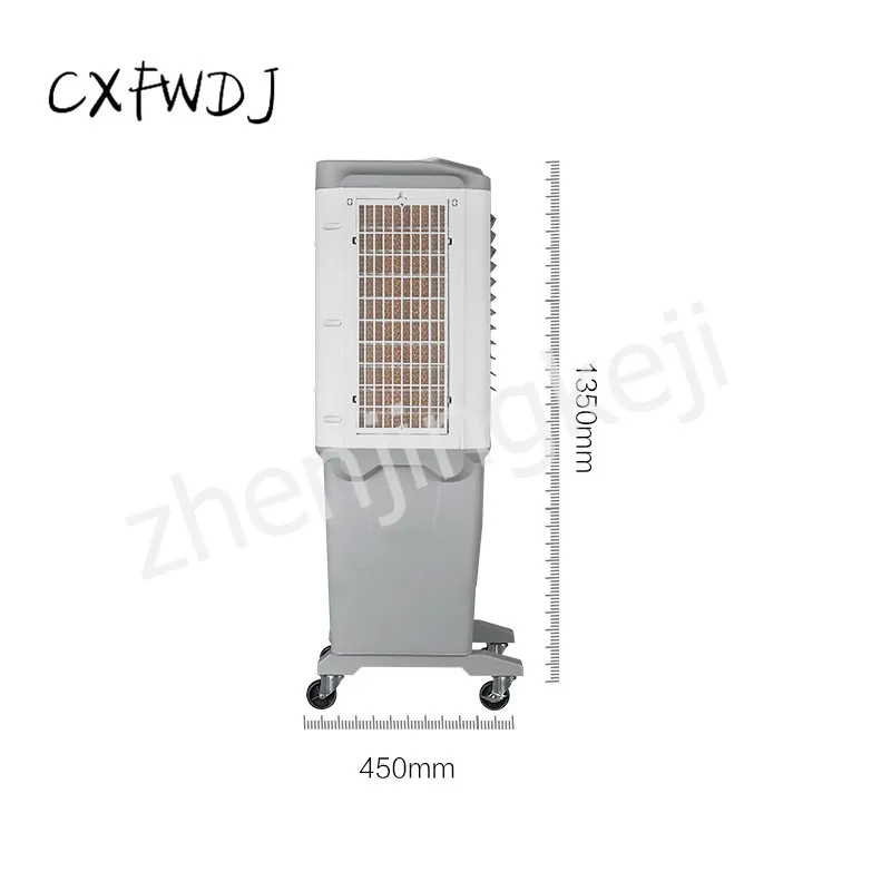 Белый Mobile Cooling Fan Industrial air Conditioning Fan Refrigeration Fan Commercial large Single Cold Water air Conditioner - Цвет: Белый