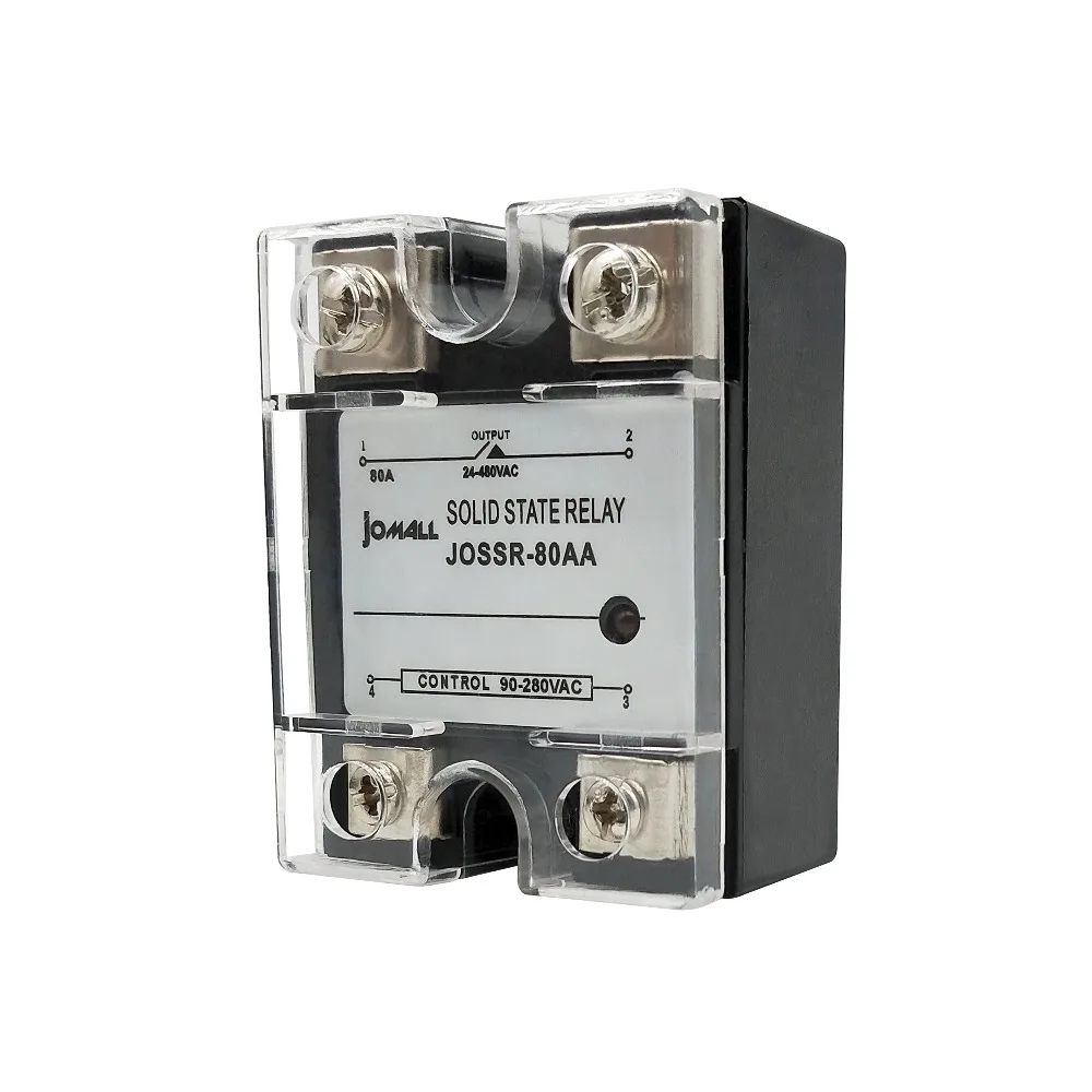 SSR-60AA/80AA/100AA/120AA AC управление SSR Однофазное твердотельное реле AC