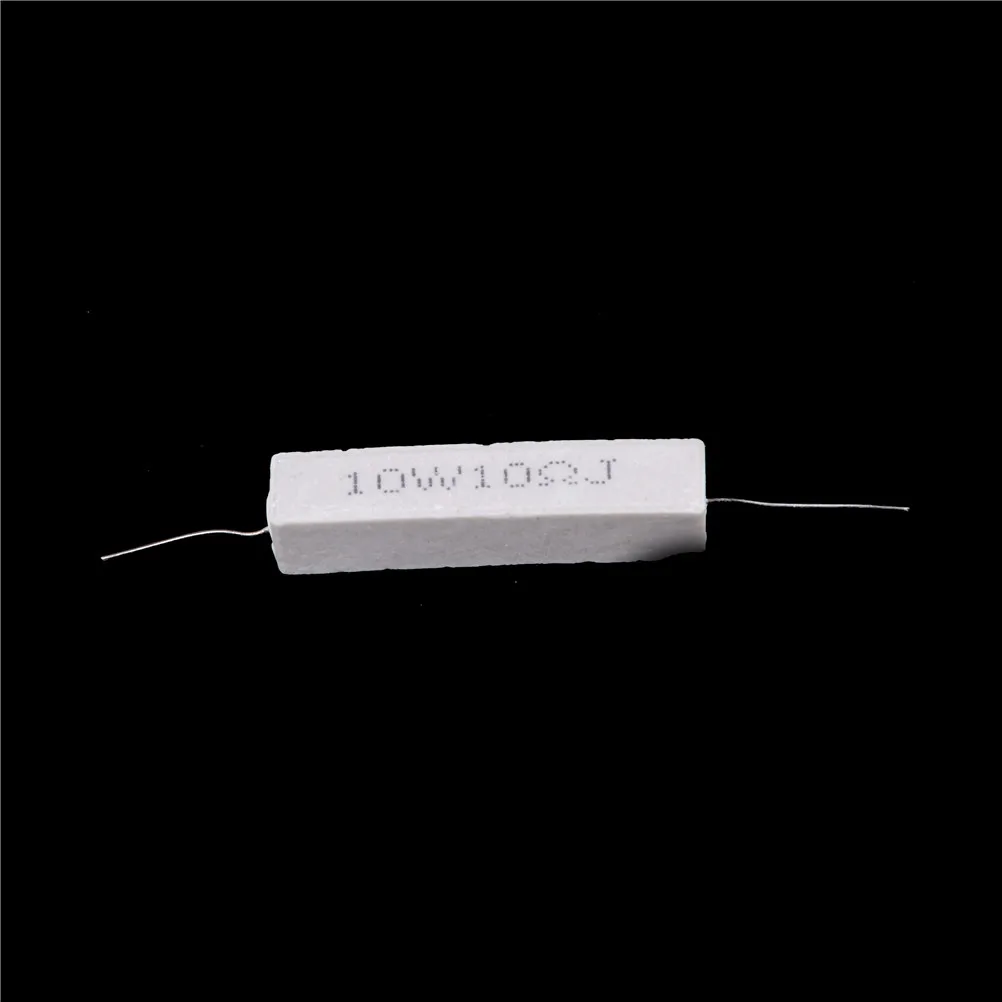 10 шт 10W Ohm 10R сопротивление керамический цементный резистор 5% DIY Набор новая