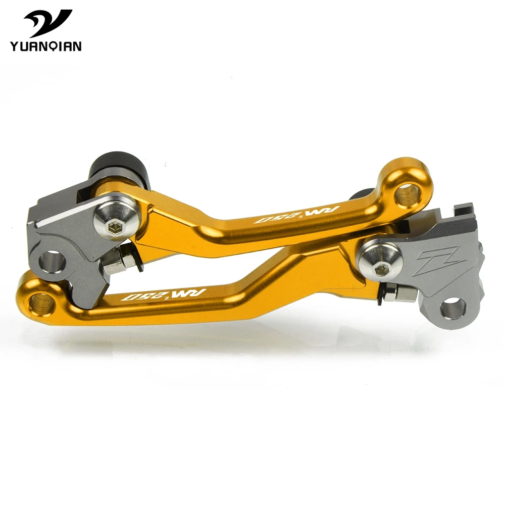 Поворотные складные рычаги тормозной муфты для мотоциклов SUZUKI RMZ250 RMZ 250 2005 2016 2015