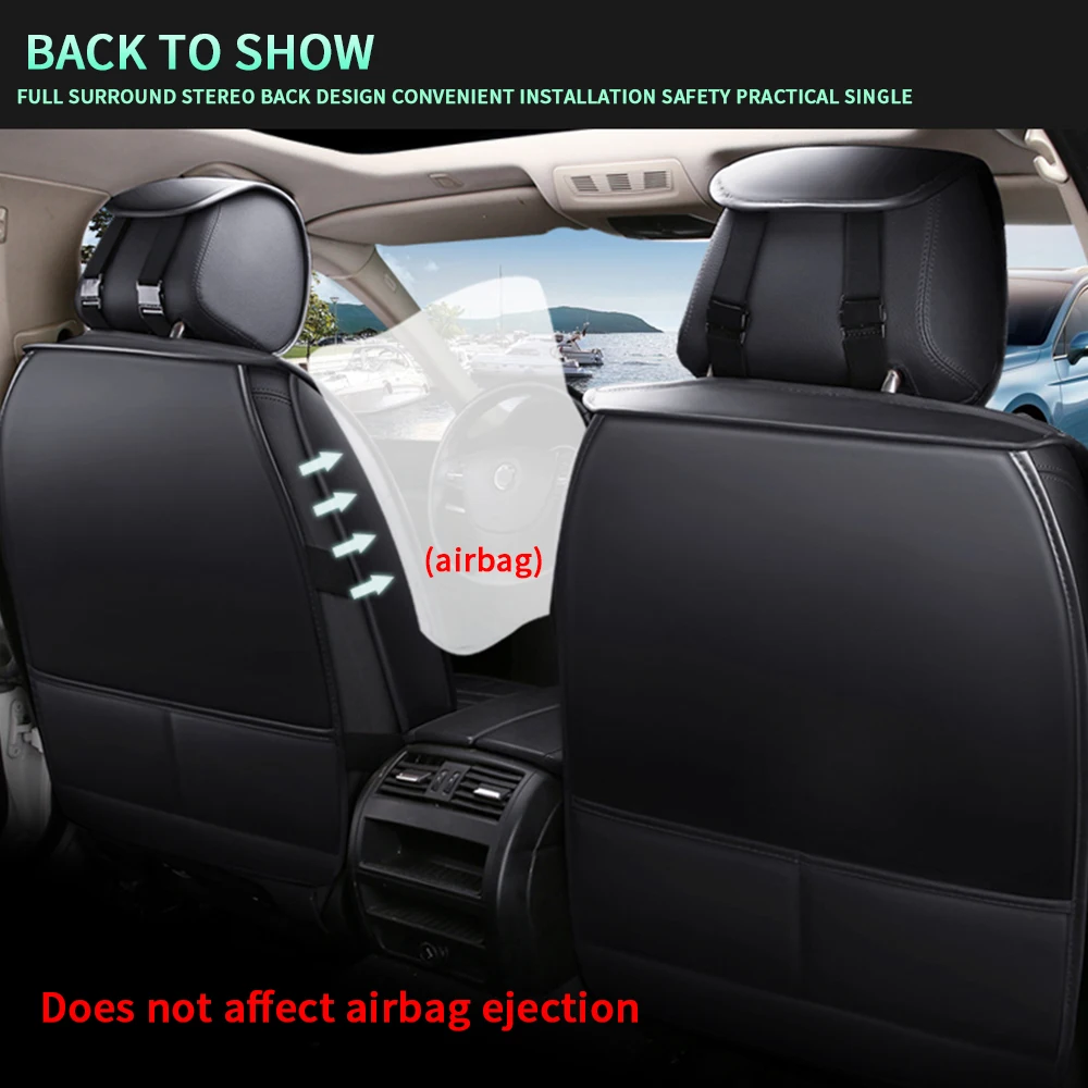 

Leather Car Seat Covers For Infiniti M25 M30 M35 M45 ESQ FX QX30 QX50 QX56 QX60 QX70 QX80 Q45 Q50 Q60 4Season Cushion Cover