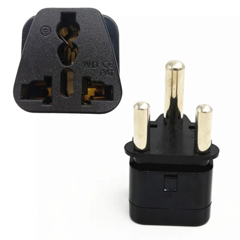 Универсальный дорожный адаптер питания 10 шт./лот с вилкой для Великобритании США