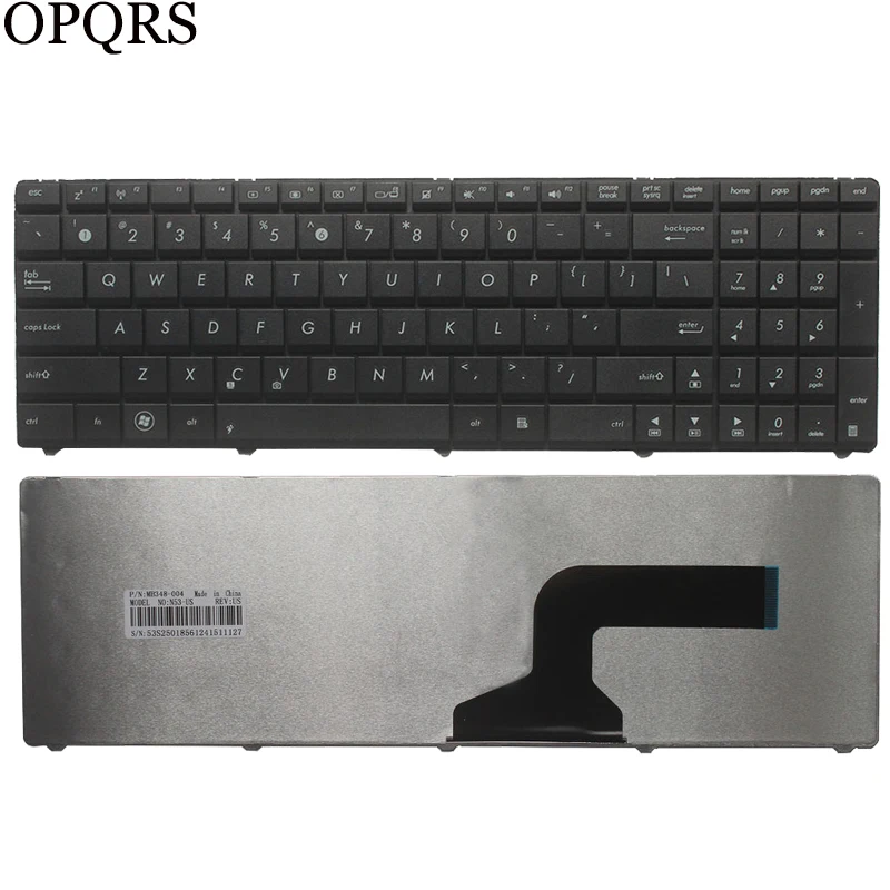 Клавиатура для ноутбука ASUS R704 R704A R704VB R704VC R704VD N71 N71J G51 G51J G60 G60J G60V UX50 UX50V U50A черный