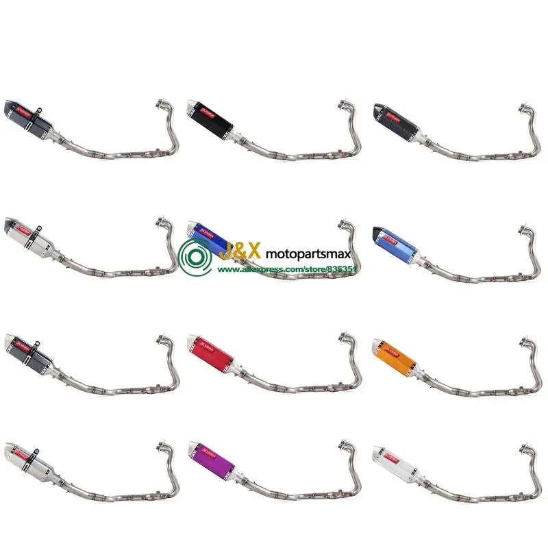 Глушитель выхлопной трубы ninja250 nanja300 nanjia250r для мотоциклов Kawasaki Ninja 250R 250 300 2014