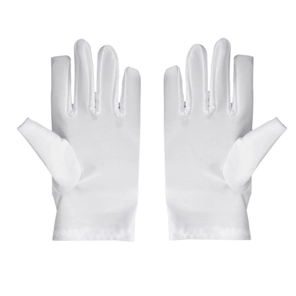 1 пара Детские Атласные перчатки для танцев и выступлений|Перчатки варежки| |