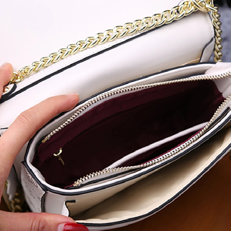 

Leather ladies wallet 2021 new fashion luxury high quality luxury brand design one shoulder messenger bag small square bag cc