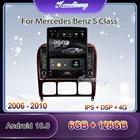 Автомобильное радио Kaudiony, 9,7 дюйма, Android 10, для Mercedes Benz S Class W220, S280, S320, S350, S400, S430, S500, S600, S55 AMG, автомобильный DVD-проигрыватель, GPS