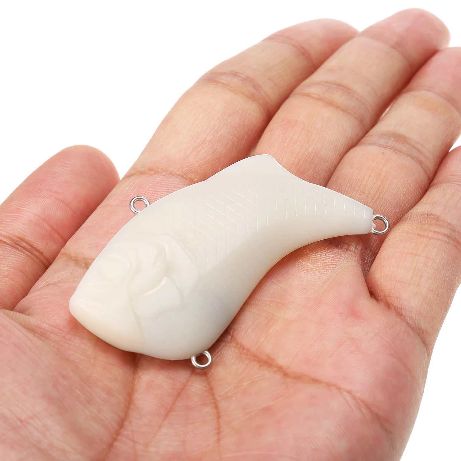 5 шт. VIB искусственные приманки Crankbait Неокрашенная погремушка Джеркбейт
