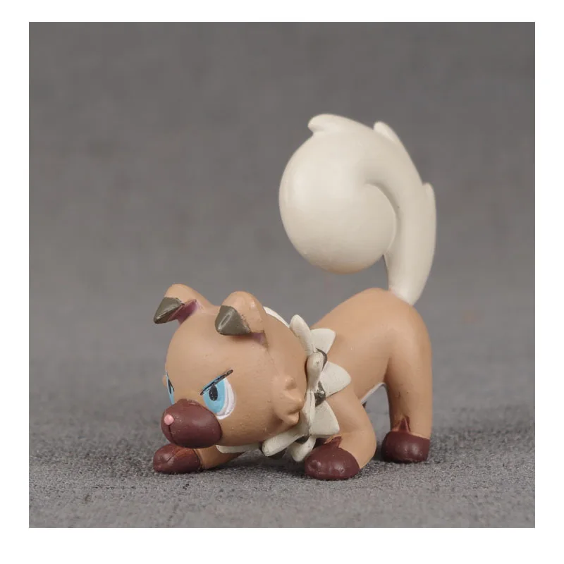 Оригинальная экшн фигурка покемона TAKARA TOMY изображенная книга 744 Rockruff MC Elf модель