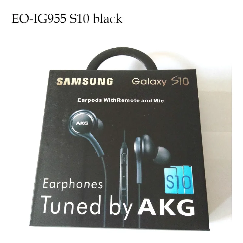 Наушники samsung EO-IG955 3,5 мм наушники-вкладыши с микрофоном Проводная гарнитура для huawei samsung Galaxy S8 S9 с подарком