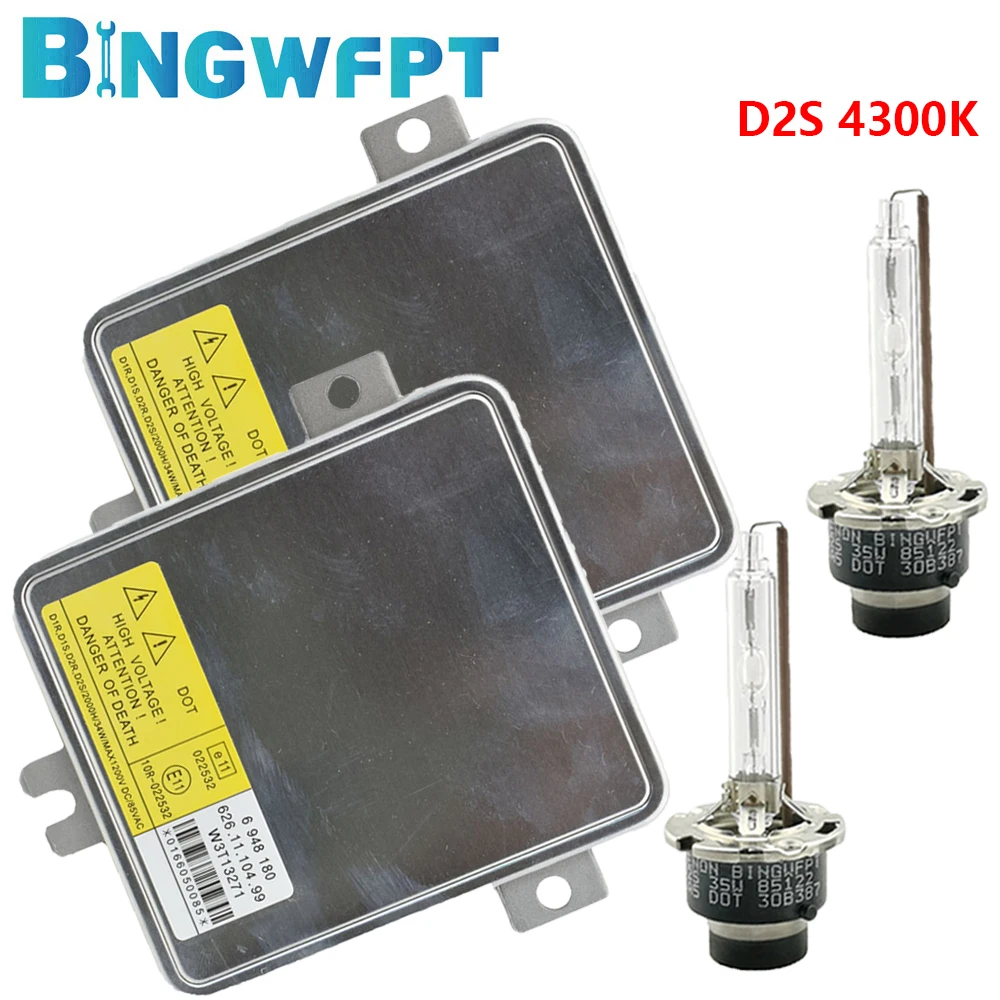 

2X Ballasts D2S 6948180 63126948180 W3T13271 D1S D2R Xenon HID Control 12V 35W For BMW E90 E91 2006 2007 2008