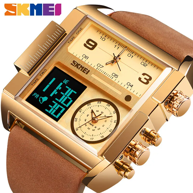 

SKMEI Men Sports Watch 2020 Top Luxury Brand Military Watches Men's Quartz Analog Digital Watchs Mens Clock Relogio Masculino