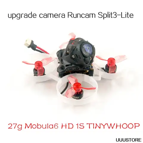 Happymodel Mobula6 HD Runcam Split3-Lite 1080P DVR 65 мм Crazybee F4 Lite 1S Whoop FPV гоночный Дрон FRSKY/FLYSKY/TBS BNF игрушки «сделай сам»