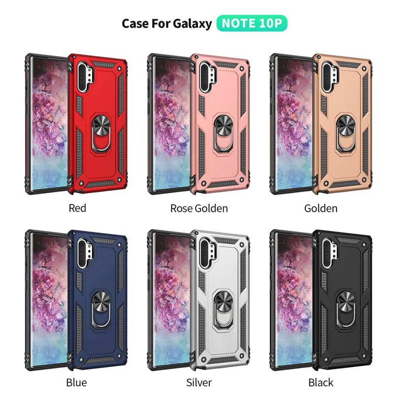 Новый военный защитный чехол для телефона Samsung Galaxy S8 S9 S10 Note 10 Plus прочный Чехол с
