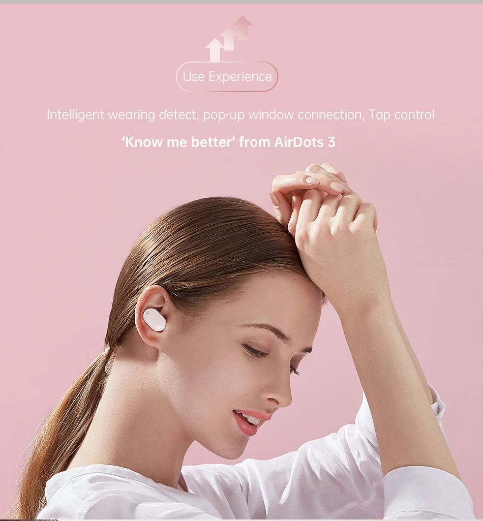 

Xiaomi Redmi AirDots 3 Newest Mi True Bluetooth 5.2 TWS Headset CD-level Sound Quality Hifi Stereo Smart Wear Touch Control AptX