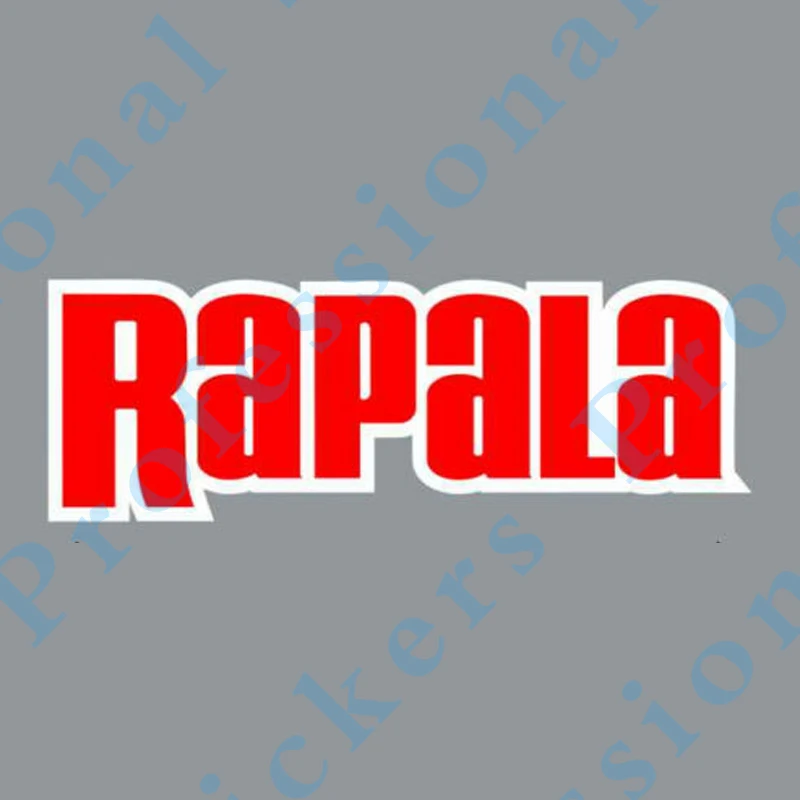 

personality RAPALA Decal Sticker Fishing Tackle Box Bait Fishing Motorcycle Truck Trailer Waterproof Fishing Brand Stickers