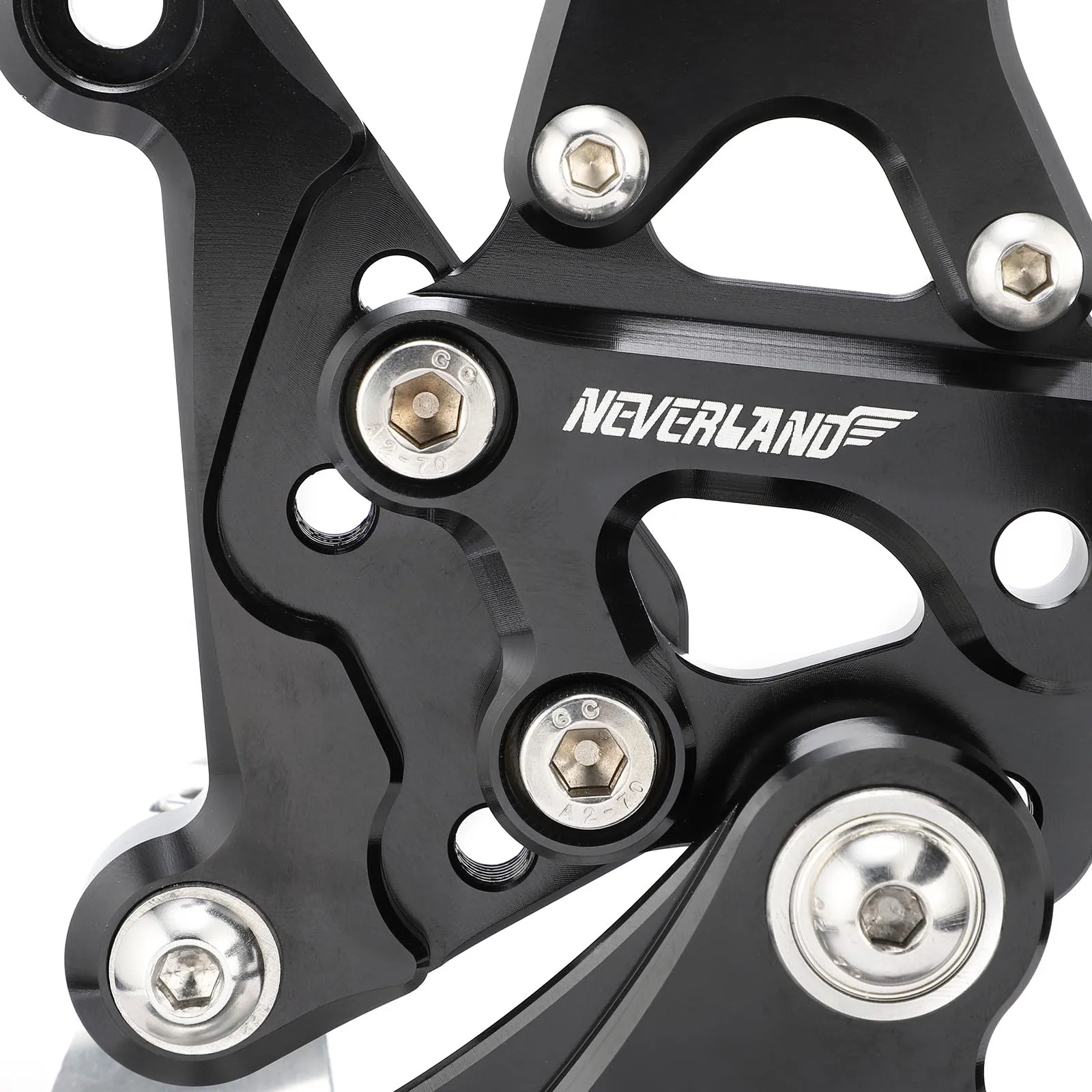 

F4 1000 2010 2011 2012 2013 2014 CNC Adjustable Rider Rear Sets Motorcycle Rearset Footrest Foot Rest Pegs For MV Agusta D40