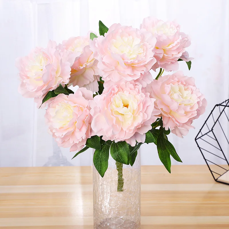 Искусственные цветы для дома 10 шт./лот Осеннее украшение искусственные сушеные с