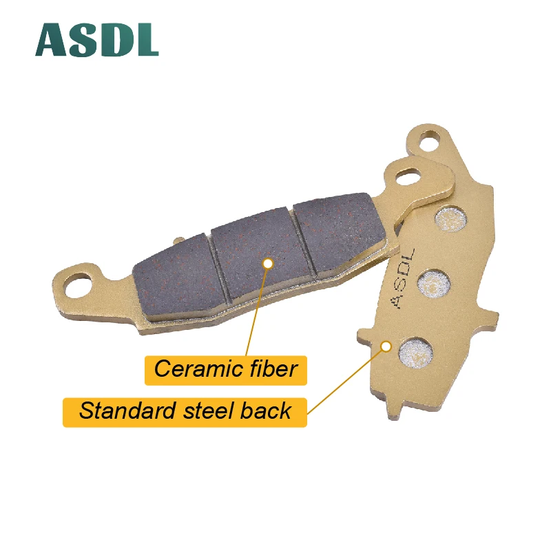 

Motorcycle Front Brake Pads For KAWASAKI ER-6n KLE 650 ZR 750 1000 Z 750 VN 800 For SUZUKI GSF 650 Bandit SV 400 DL 650 GSR 750
